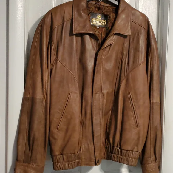 Peruzzi | Jackets & Coats | Leather Jacket Mens | Poshmark